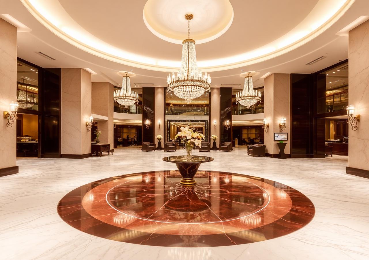Hotel lobby